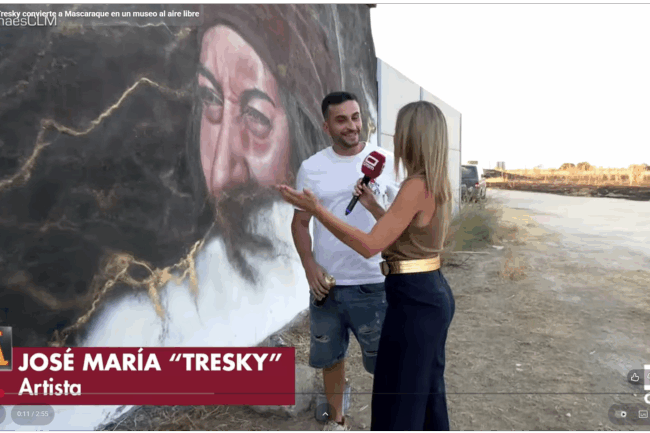 Tresky transforma Mascaraque (Toledo) en un museo al aire libre